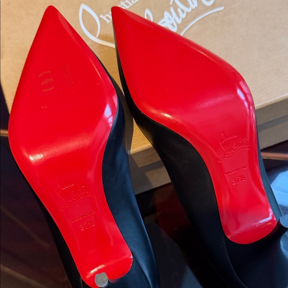 🔥 Authentic Christian Louboutin Clare Black Pumps – Nappa Leather 80mm – NWT 🔥 - Picture 16 of 17